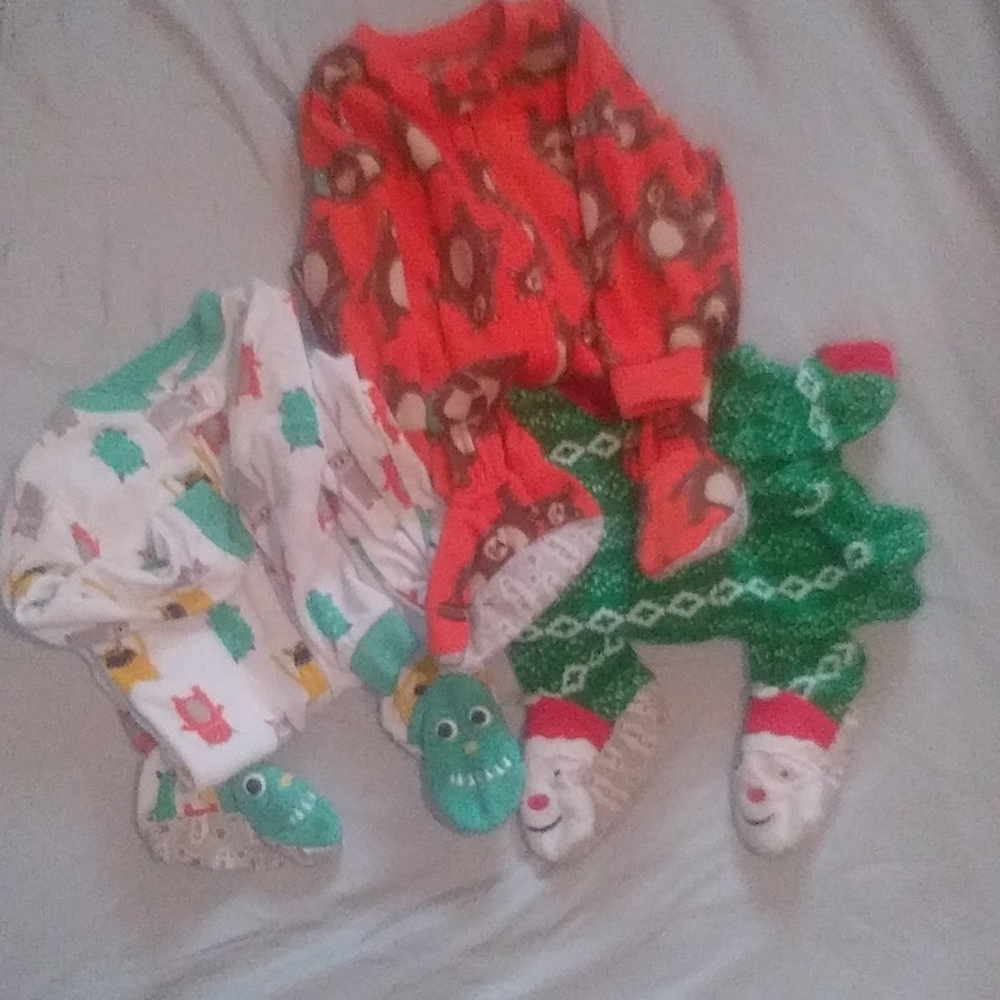 3 Toddler Boy onesie bundle